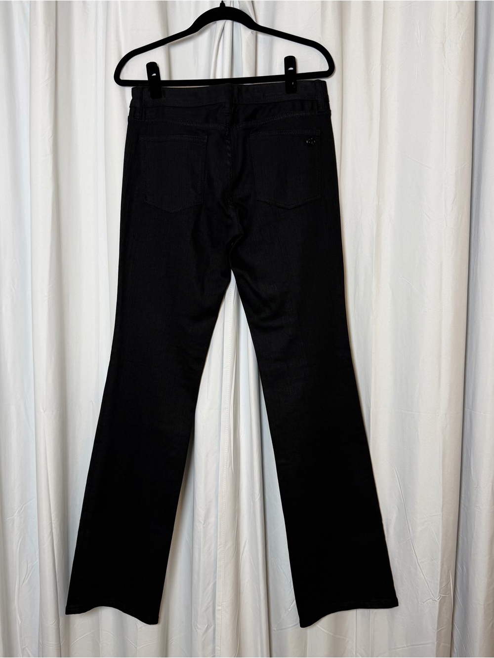 Tory Burch Classic Tory Bootcut Jeans Black 29 - Picture 4 of 11
